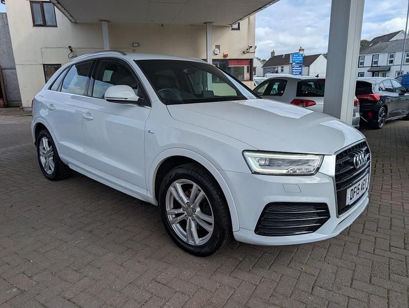 White Used 2015 Audi Q3 S-Line SUV | £11,995 (Fair price) - Image 1/4
