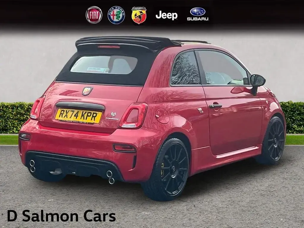 Used Abarth 695C Competizione 180 HP (132 kW) 2024 Red Cabriolet