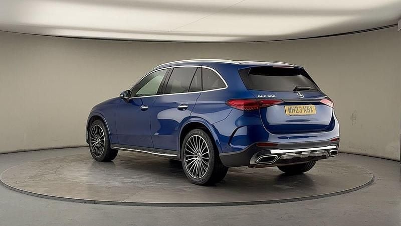 Used Mercedes GLC300e AMG line 2023 Spectral blue SUV