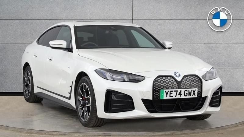 White Used 2024 BMW i4 M Sport Sedan | £39,900 (Fair price) - Image 1/4
