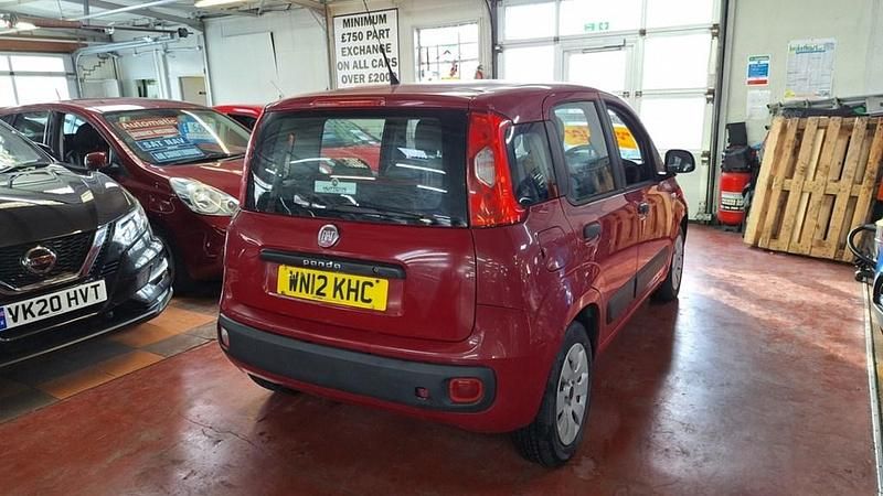 Usado Fiat Panda Pop 69 HP (50 kW) 2012 Vermelho Citadino