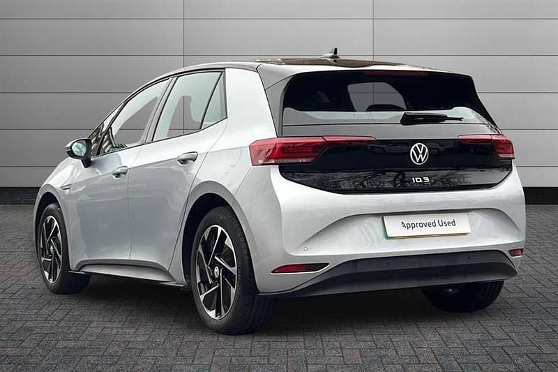 Used VW ID.3 Pro 106 kW (145 HP) 2022 Scale silver with black roof Hatchback