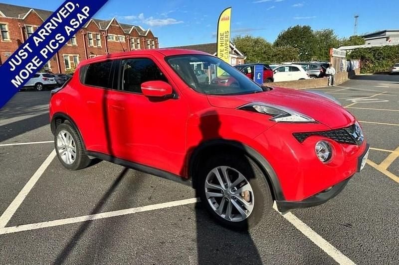 Red Used 2016 Nissan Juke Acenta SUV | £5,495 (Good price) - Image 1/1
