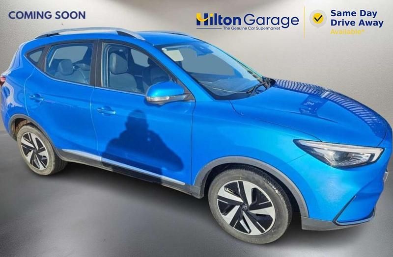 Used MG ZS Trophy 114 kW (156 HP) 2022 Blue SUV