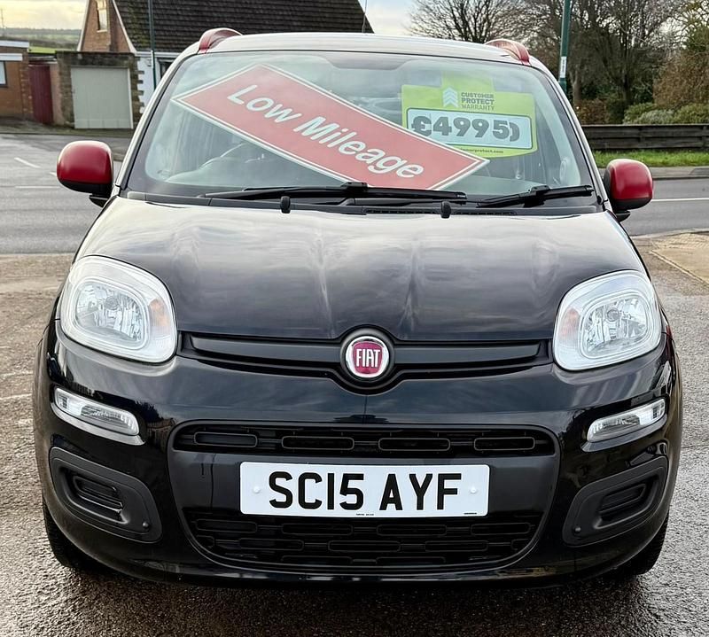 Used Fiat Panda Easy 2015 Black Hatchback