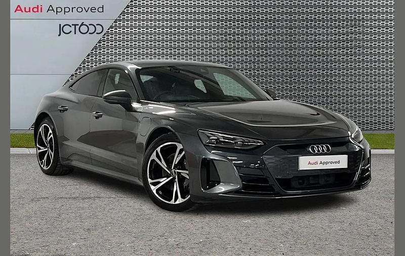 Grey Used 2022 Audi e-tron GT quattro Comfort Sedan | £37,990 (Fair price) - Image 1/4