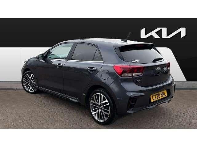Used Kia Rio GT-Line 118 HP (86 kW) 2020 Grey Hatchback