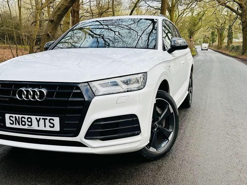Used Audi Q5 Black Edition 2019 White SUV