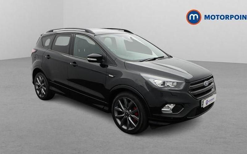 Black Used 2019 Ford Kuga ST-Line SUV | £16,449 (Fair price) - Image 1/4