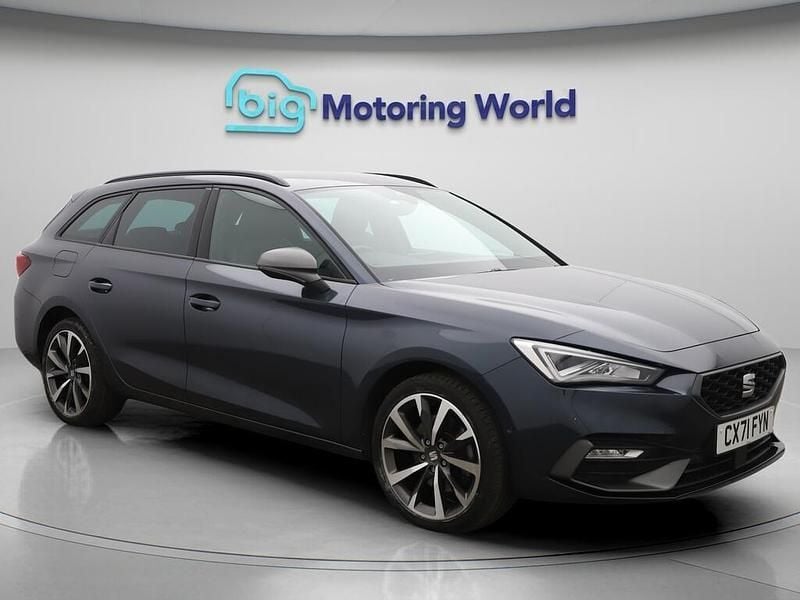 Grey Used 2021 Seat Leon FR Sport Estate | £15,200 (Fair price) - Image 1/4