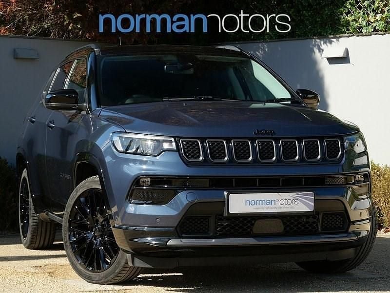 Blue/black Used 2023 Jeep Compass SUV | £22,495 (Fair price) - Image 1/3
