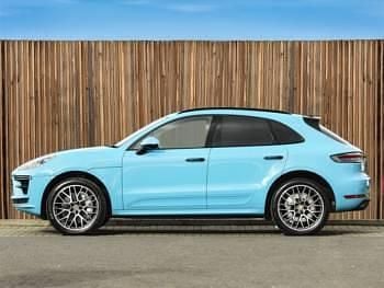 Used Porsche Macan Turbo 440 HP (323 kW) 2019 Blue SUV