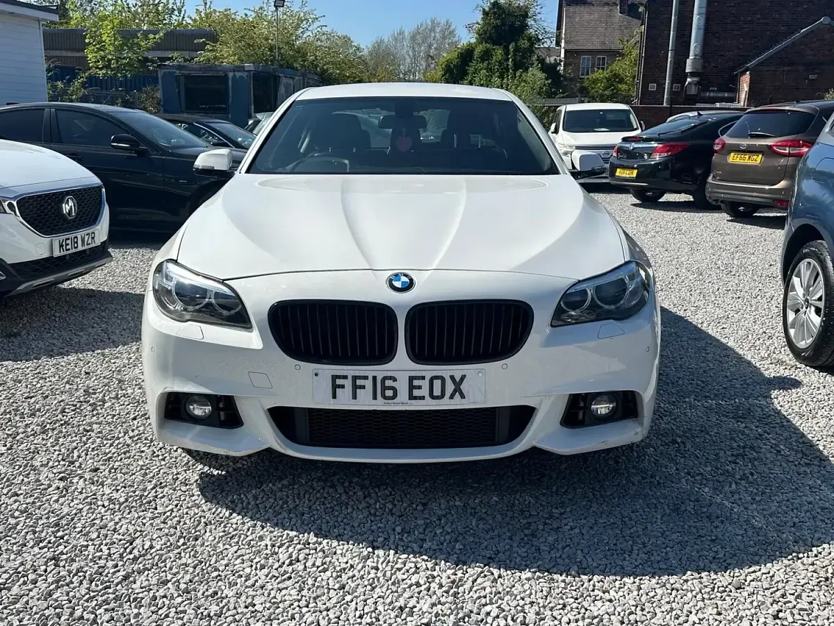 Used BMW 520 M Sport 2016 White Sedan