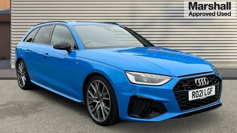 Blue Used 2021 Audi A4 Advanced Estate | £29,887 (Fair price) - Image 1/4