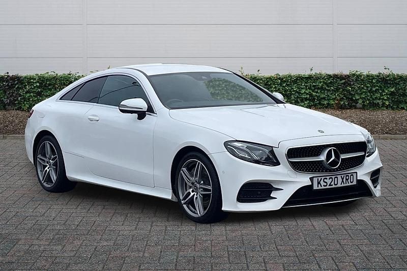 White Used 2020 Mercedes E300 AMG Line Premium Coupe | £23,900 (Fair price) - Image 1/4