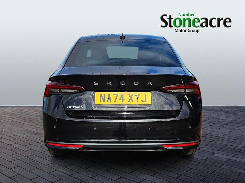 Used Skoda Octavia SE L 147 HP (108 kW) 2024 Black Hatchback