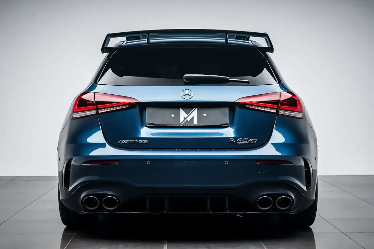 Used Mercedes A45 AMG AMG 421 HP (309 kW) 2022 Blue Hatchback