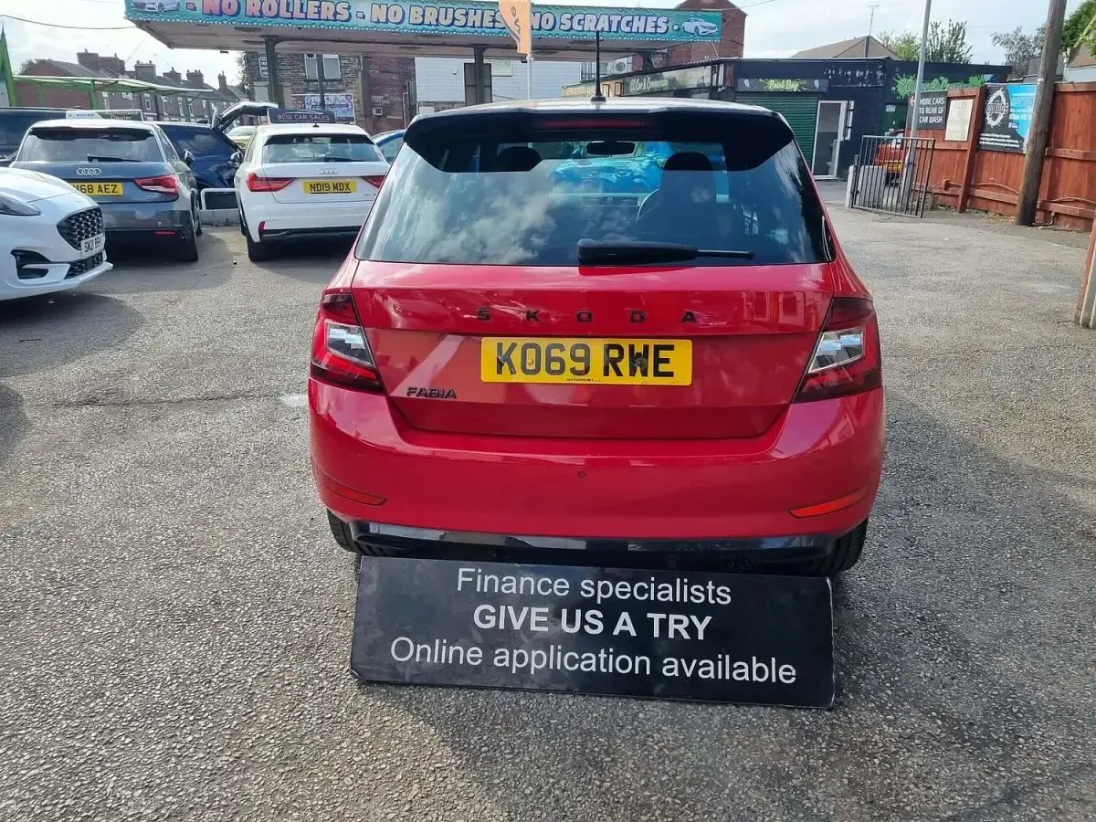 Used Skoda Fabia Monte Carlo 95 HP (69 kW) 2020 Red Hatchback
