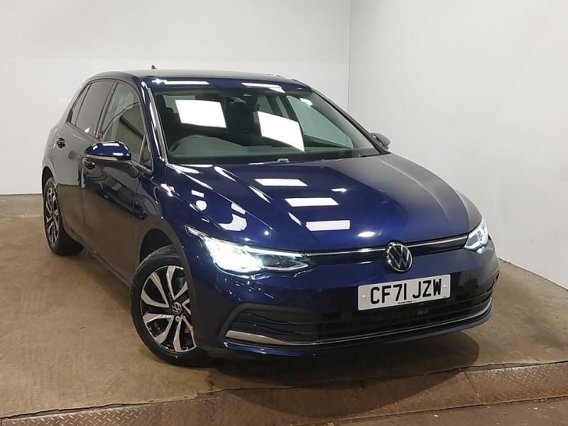 Blue Used 2021 VW Golf VIII Active Hatchback | £19,298 (Fair price) - Image 1/4
