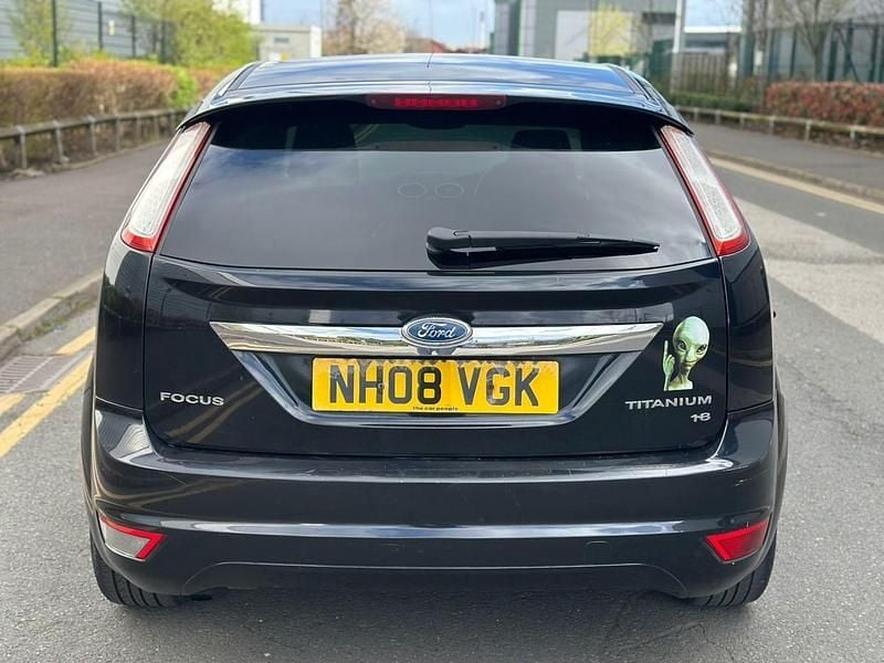 Used Ford Focus Titanium 123 HP (90 kW) 2008 Black Hatchback
