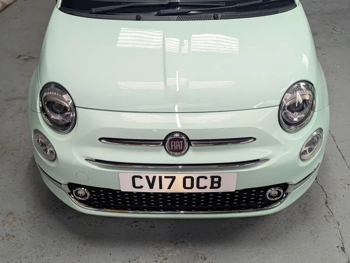 Used Fiat 500 Lounge 69 HP (50 kW) 2017 Green Hatchback