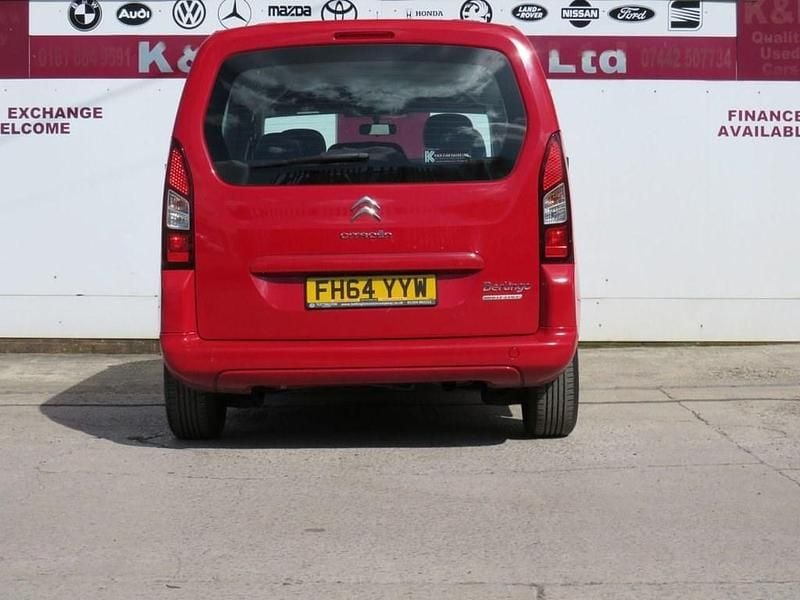 Used Citroën Berlingo VTR Sport 90 HP (66 kW) 2015 Red MPV