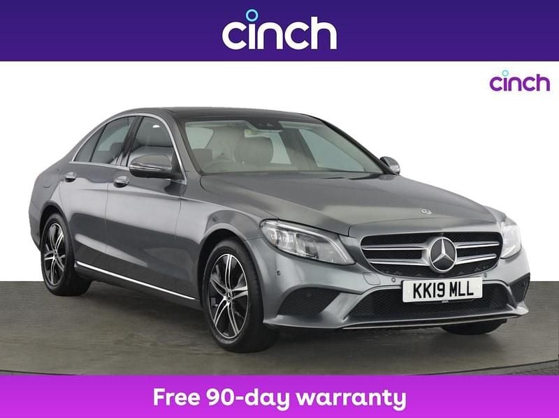 Grey Used 2019 Mercedes C220 Premium Plus Sedan | £15,699 (Fair price) - Image 1/3