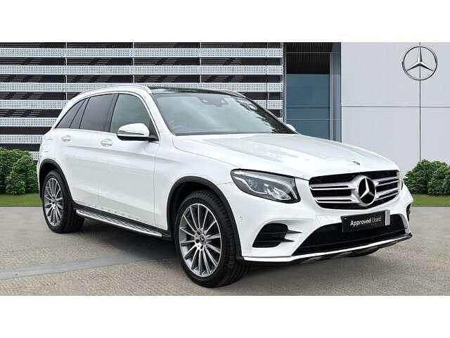 White Used 2018 Mercedes GLC220 AMG Line Premium SUV | £21,269 (Fair price) - Image 1/4
