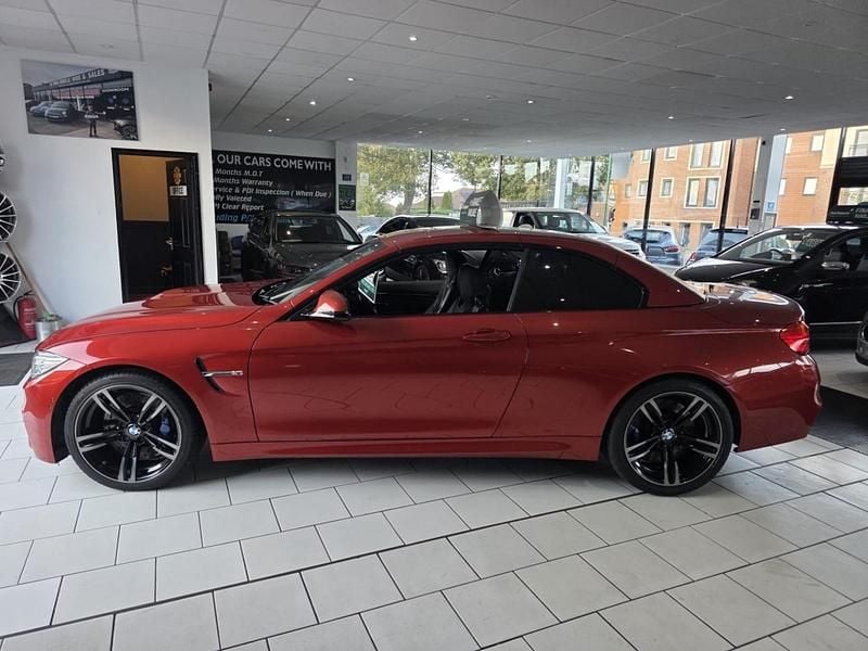 Used BMW M4 Cabriolet Comfort Edition 2016 Orange Cabriolet