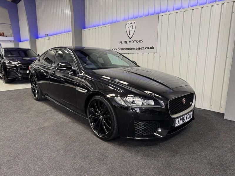 Black Used 2016 Jaguar XF S Sedan | £15,749 (Fair price) - Image 1/4