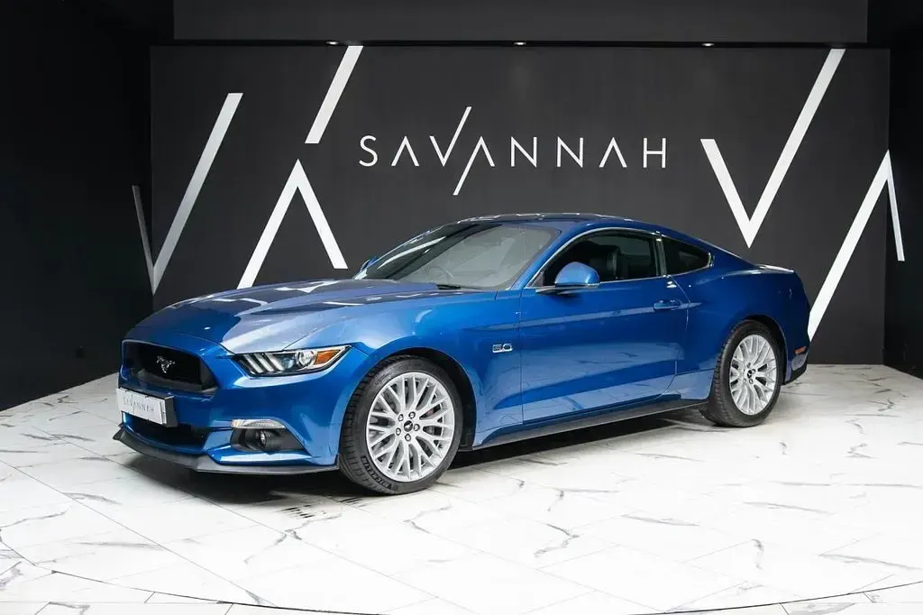 Used Ford Mustang GT Fastback 416 HP (305 kW) 2017 Blue Coupe