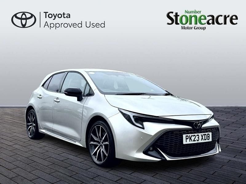 Silver Used 2023 Toyota Corolla Sport Hatchback | £21,250 (Fair price) - Image 1/4
