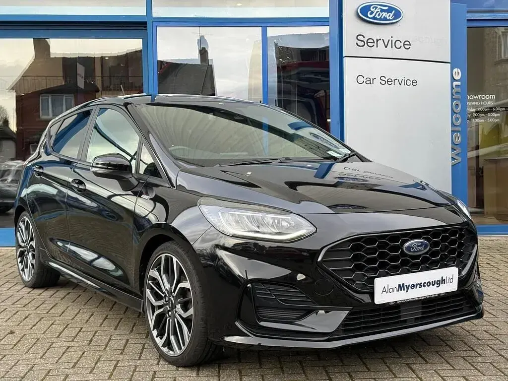 Used Ford Fiesta ST-Line X 2023 Black Hatchback