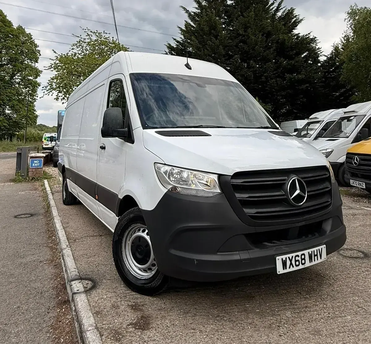 Używany Mercedes Sprinter 2018 Biały Van