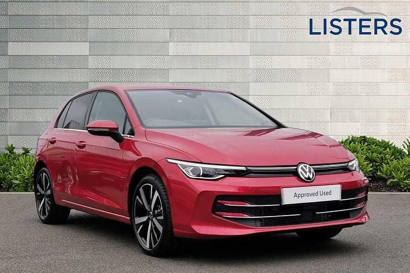 Kings red Used 2025 VW Golf VIII Style Hatchback | £28,490 (A bit pricey) - Image 1/4