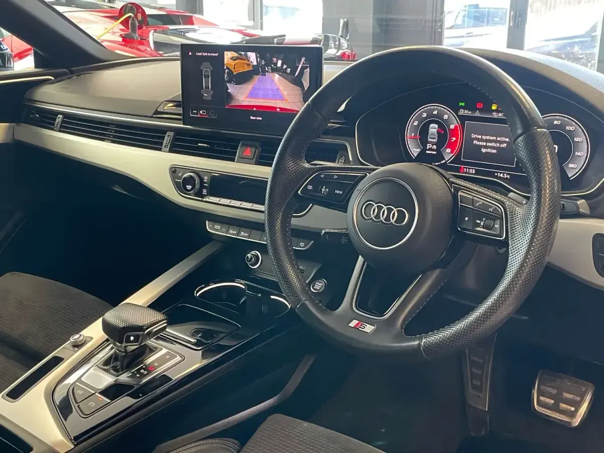 Second-hand Audi A5 S-Line 245 CP (180 kW) 2020 Roșu Coupe