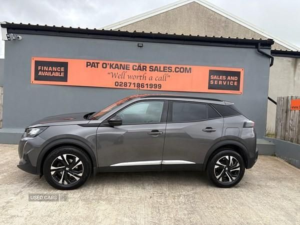 Grey Used 2022 Peugeot 2008 Allure Premium SUV | £14,550 (Good price) - Image 1/4