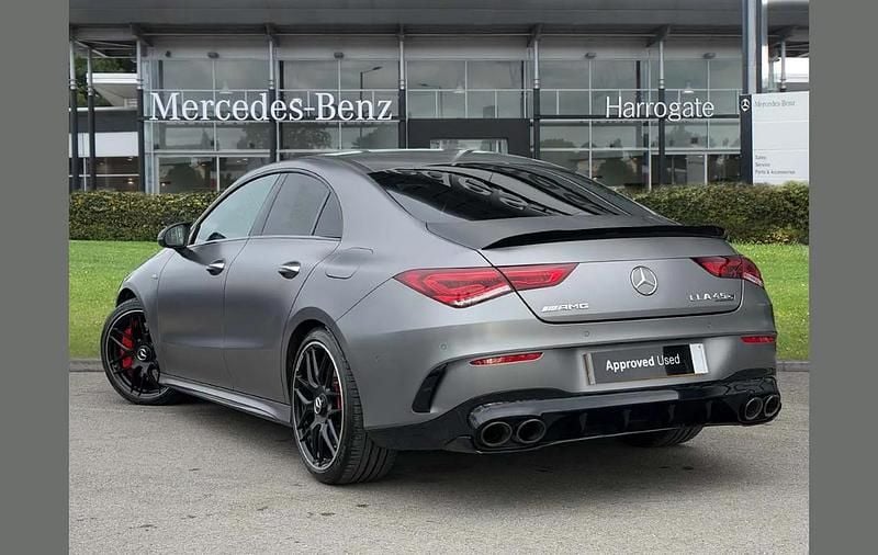 Used Mercedes CLA45 AMG 421 HP (309 kW) 2020 Grey Coupe