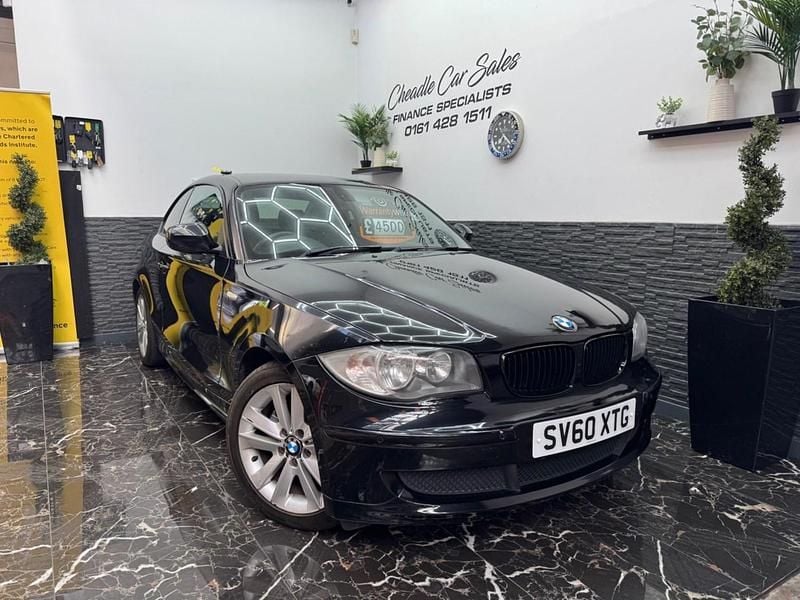 Black Used 2010 BMW 120 Coupé Coupe | £3,695 (Super price) - Image 1/4