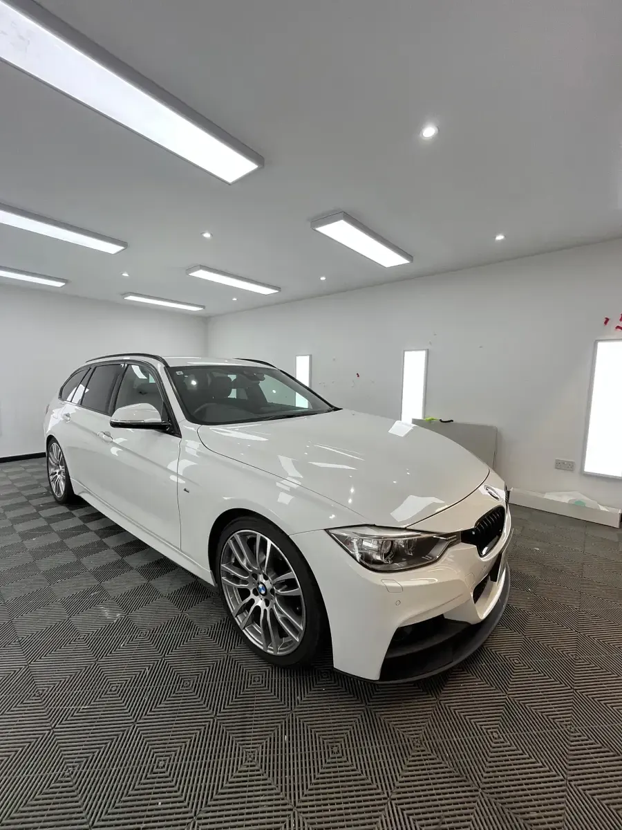 Begagnad BMW 335 M Sport 2015 Vit Kombi