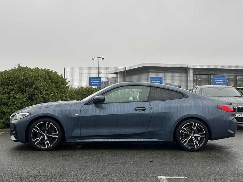 Used BMW 420 M Sport 192 HP (141 kW) 2022 Arctic race blue metallic Coupe