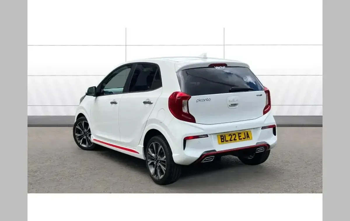 Used Kia Picanto GT-Line S 101 HP (74 kW) 2022 White Hatchback