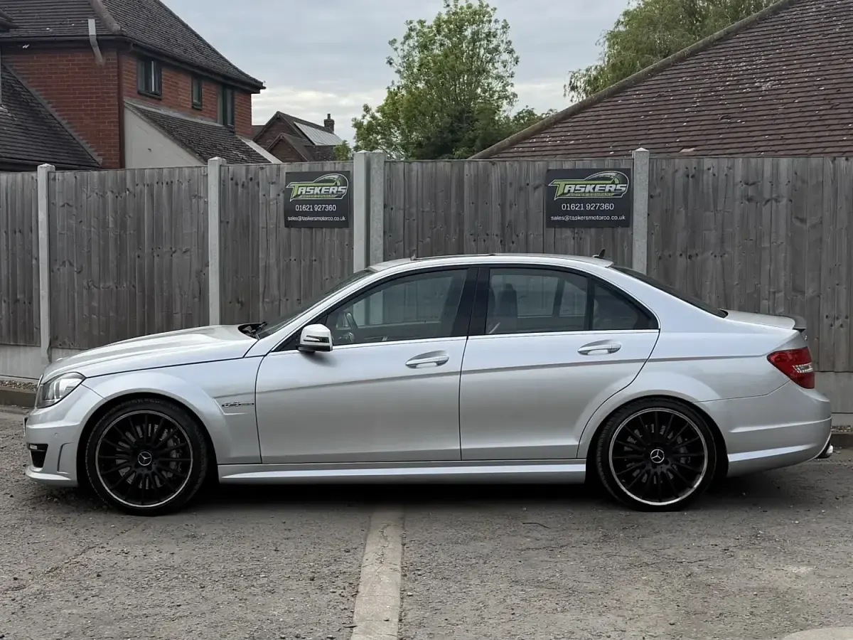 Used Mercedes C63 AMG AMG 2014 Silver Sedan