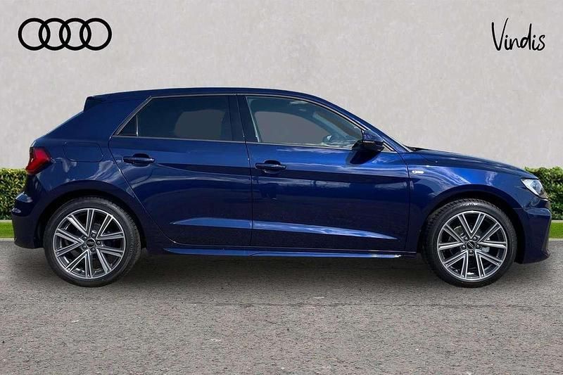 Used Audi A1 S-Line 94 HP (69 kW) 2025 Blue Hatchback