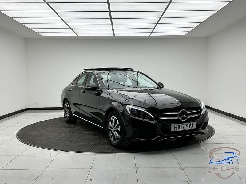 Black Used 2017 Mercedes C350e Premium Sedan | £11,495 (Fair price) - Image 1/4