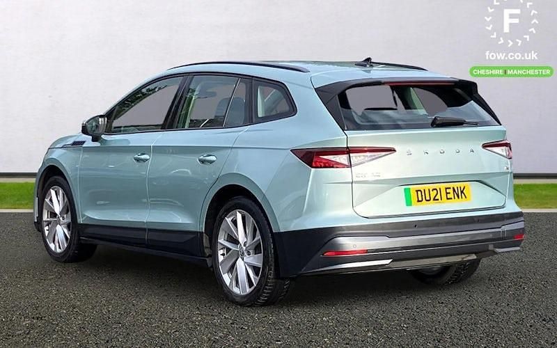 Used Skoda Enyaq iV Suite 131 kW (179 HP) 2021 Silver SUV