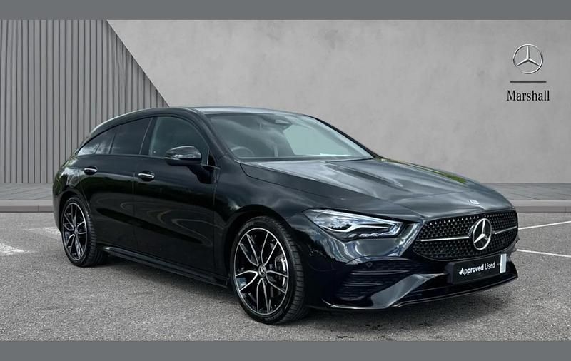 Used Mercedes CLA200 AMG Line Premium 161 HP (118 kW) 2025 Black Estate