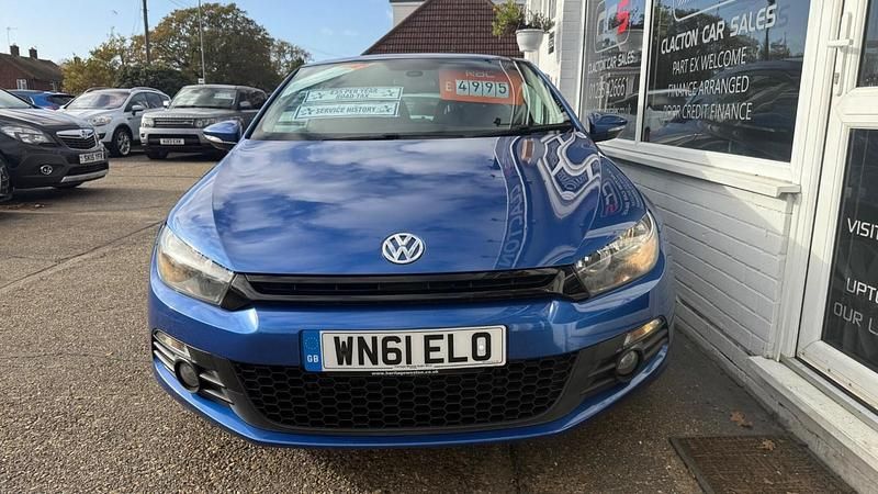 Used VW Scirocco GT 138 HP (101 kW) 2011 Blue Coupe