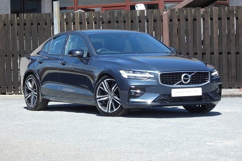 Denim blue Used 2019 Volvo S60 R-Design Sedan | £17,995 (Fair price) - Image 1/4