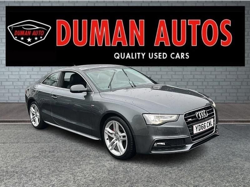 Grey Used 2016 Audi A5 S-Line Coupe | £8,995 (Super price) - Image 1/4